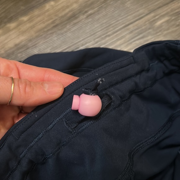 navy lululemon running tights - Picture 3 of 4